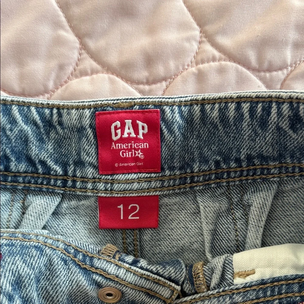 GAP Blue Pleated Mini Skirt